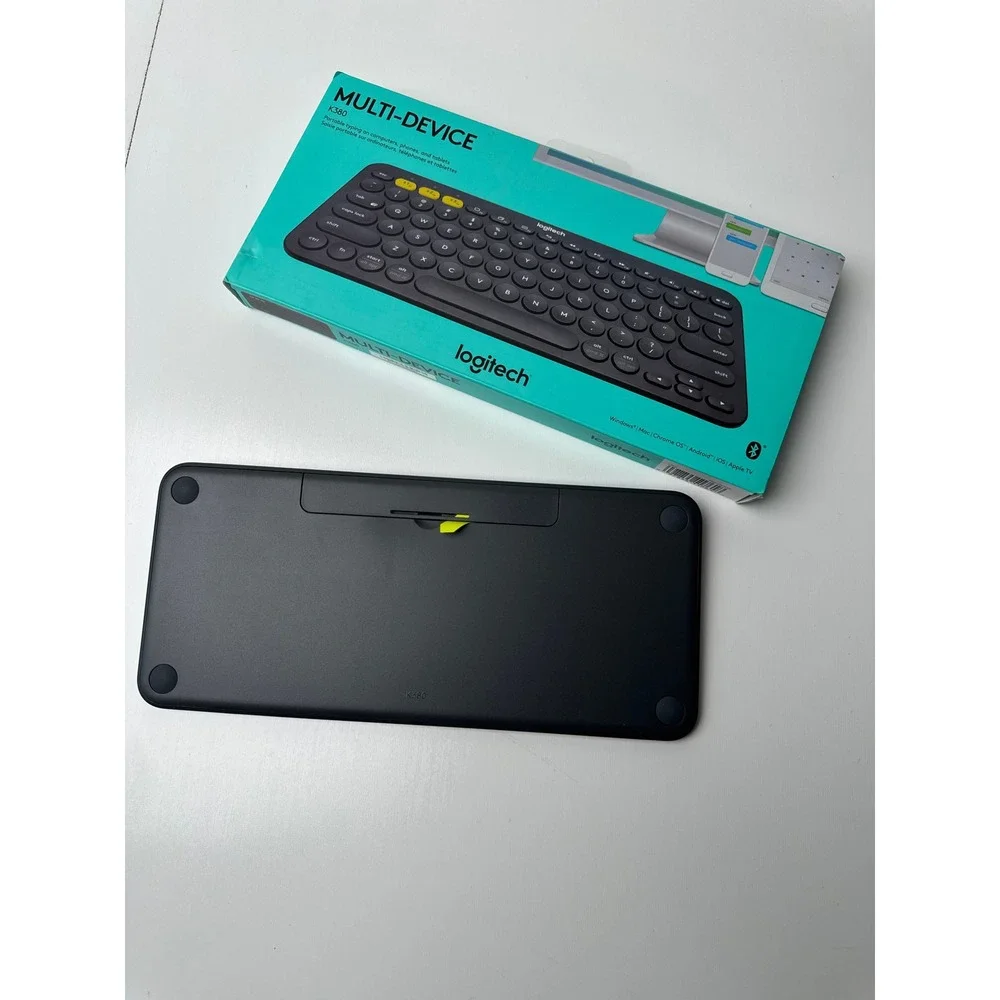 Logitech K380 Multi-Device Bluetooth Wireless Keyboard Black OPEN BOX, NEW